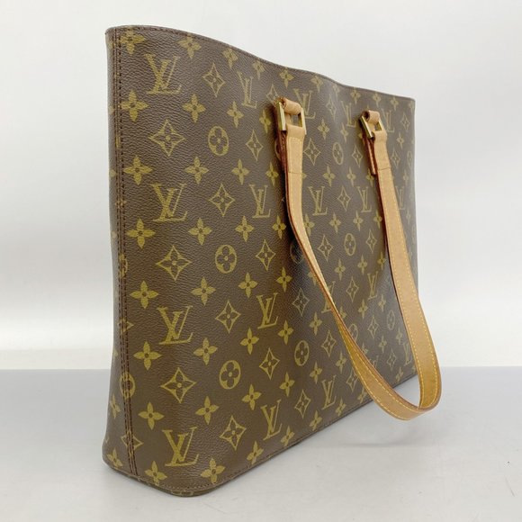 LOUIS VUITTON Monogram Luco M51155 Tote Bag Brown - Picture 2 of 11